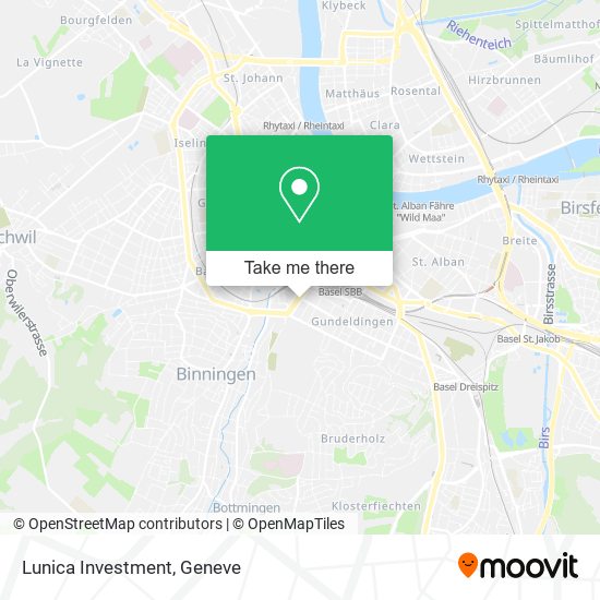 Lunica Investment map