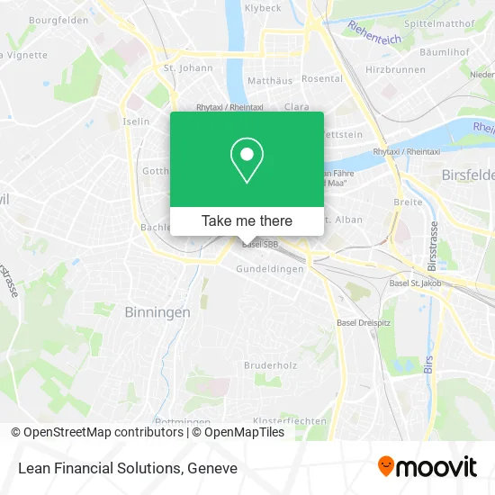 Lean Financial Solutions map