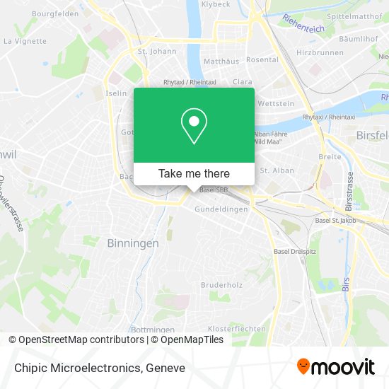 Chipic Microelectronics map