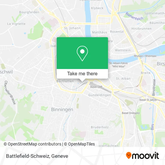 Battlefield-Schweiz map