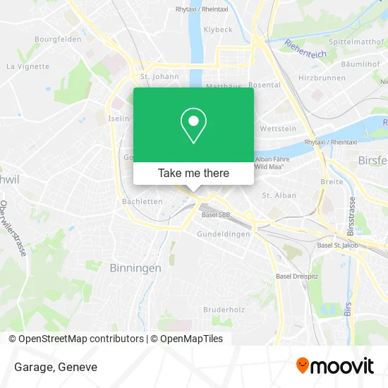 Garage map
