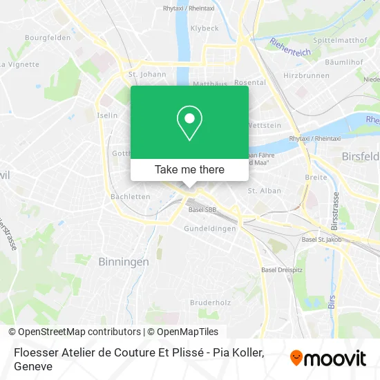 Floesser Atelier de Couture Et Plissé - Pia Koller map