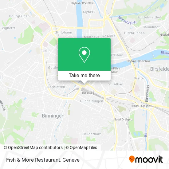 Fish & More Restaurant map