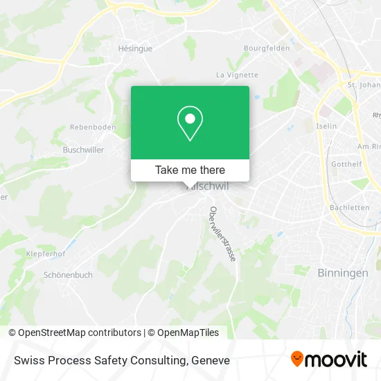 Swiss Process Safety Consulting map