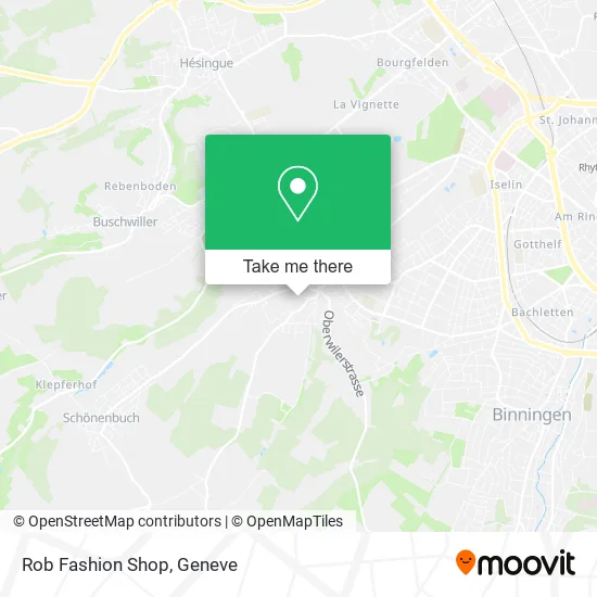 Rob Fashion Shop map
