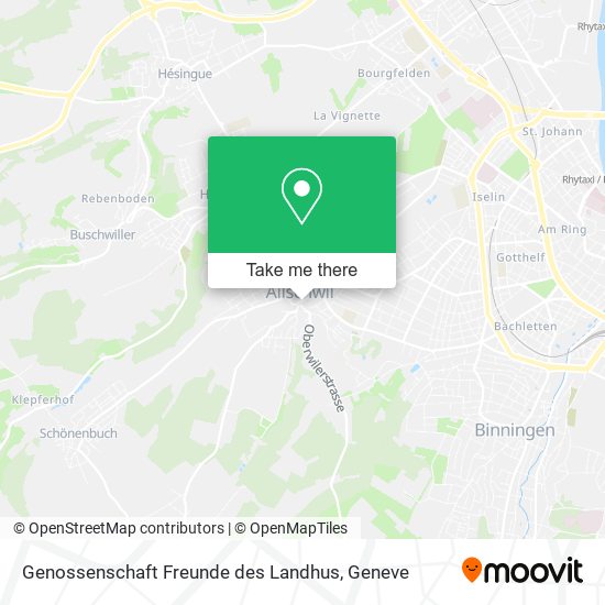 Genossenschaft Freunde des Landhus map