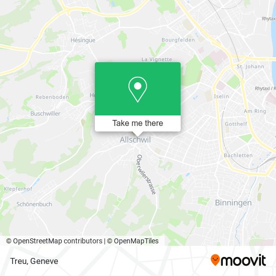 Treu map