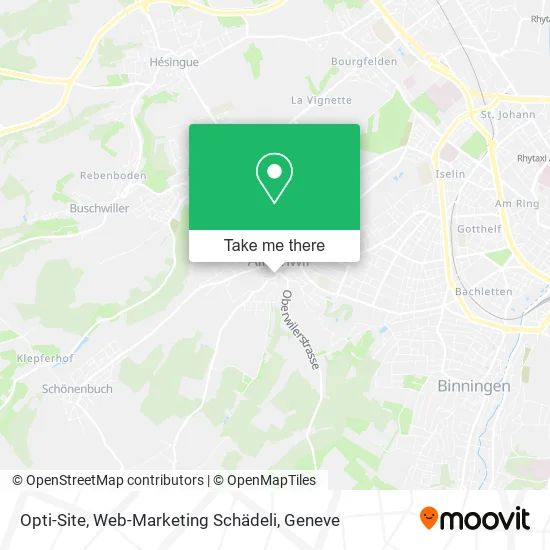 Opti-Site, Web-Marketing Schädeli map