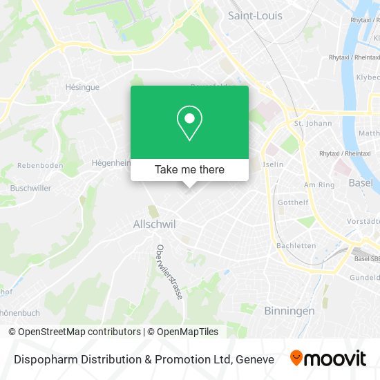 Dispopharm Distribution & Promotion Ltd map