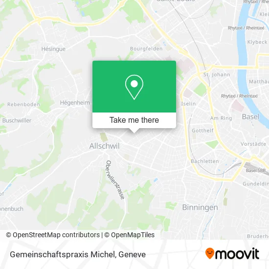 Gemeinschaftspraxis Michel map
