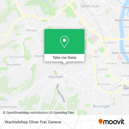 Wachtelshop Oliver Frei map