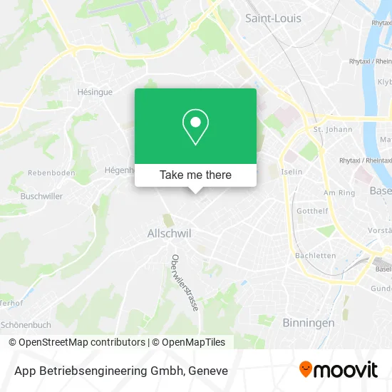 App Betriebsengineering Gmbh map