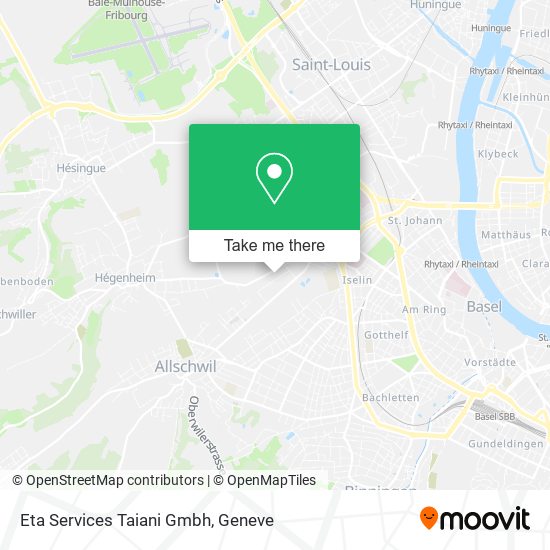 Eta Services Taiani Gmbh map