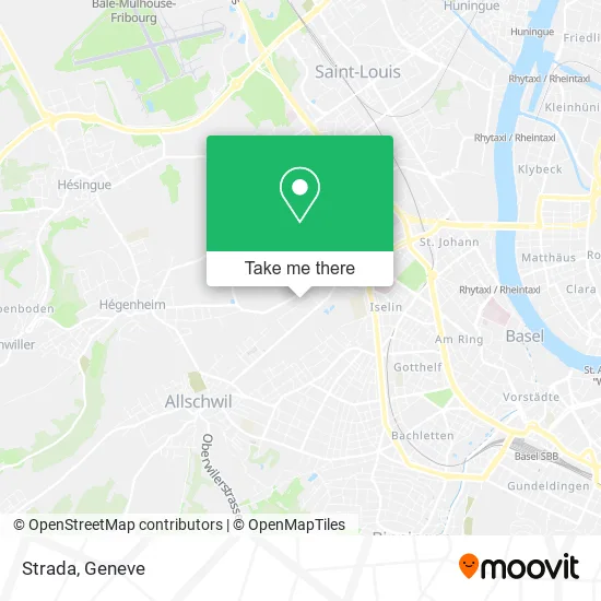 Strada map