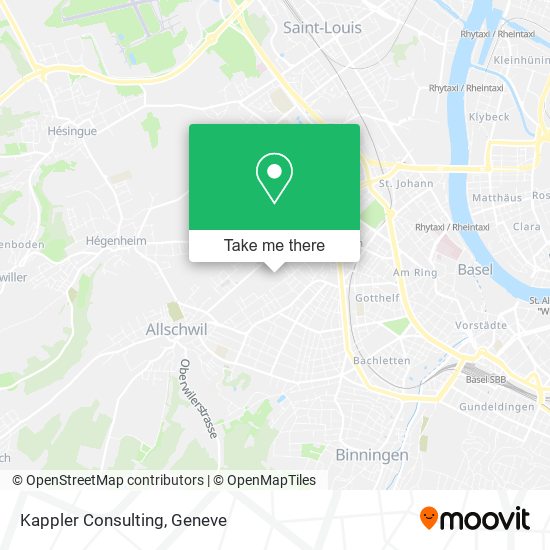 Kappler Consulting map