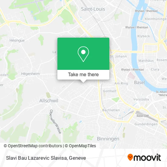 Slavi Bau Lazarevic Slavisa map