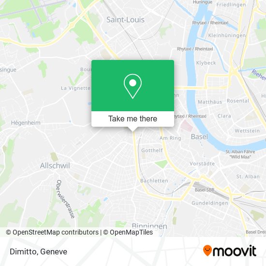 Dimitto map