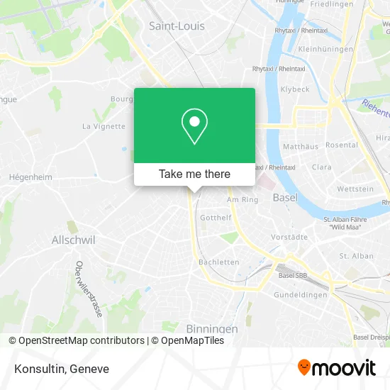 Konsultin map
