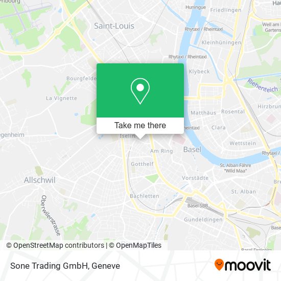 Sone Trading GmbH map