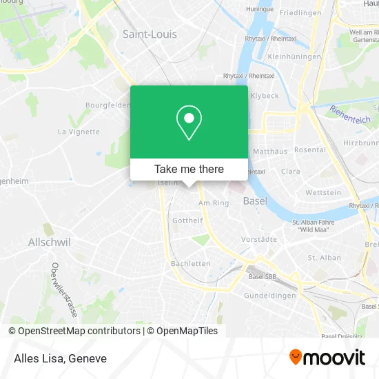 Alles Lisa map