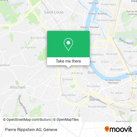 Pierre Rippstein AG map