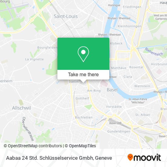Aabaa 24 Std. Schlüsselservice Gmbh map