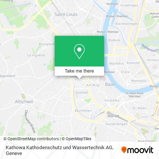 Kathowa Kathodenschutz und Wassertechnik AG map