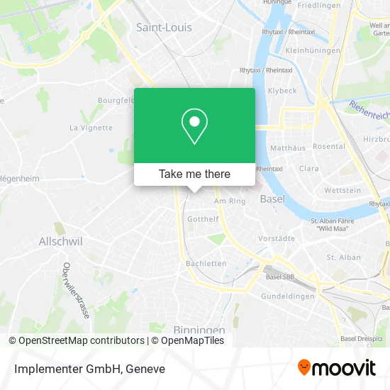 Implementer GmbH map