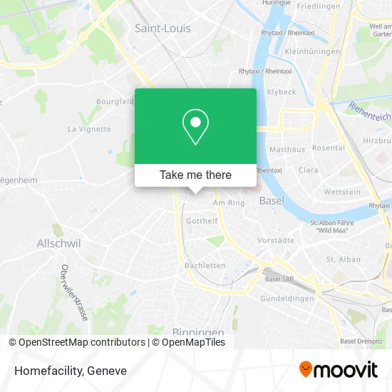 Homefacility map