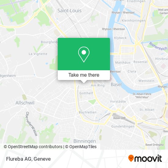 Flureba AG map