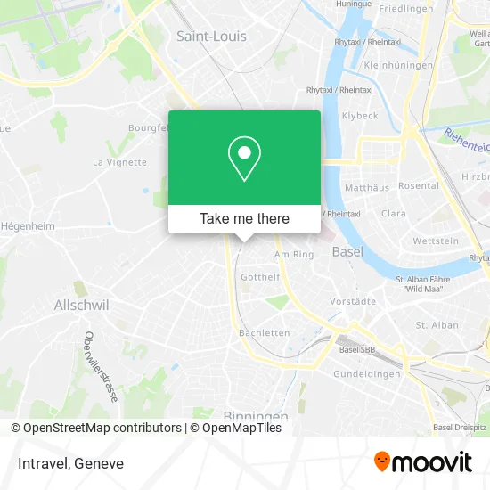 Intravel map