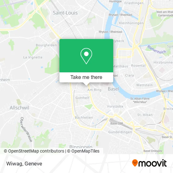 Wiwag map