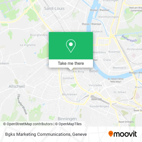 Bgks Marketing Communications map