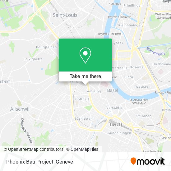 Phoenix Bau Project map