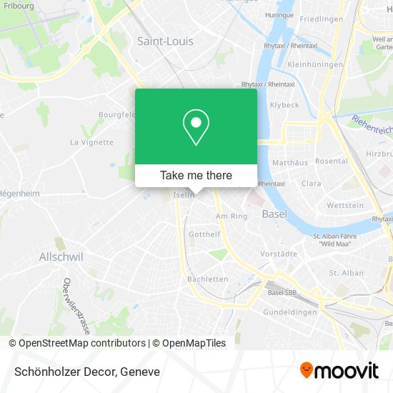 Schönholzer Decor map