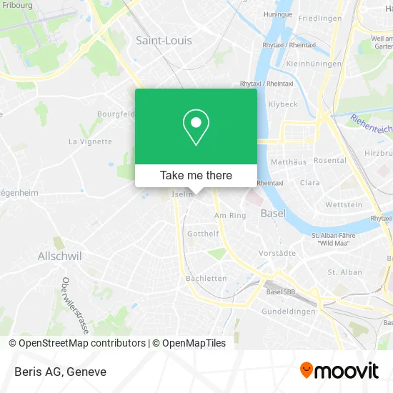 Beris AG map