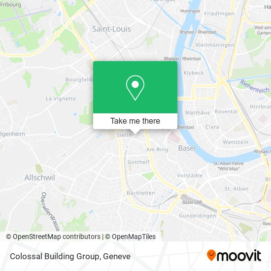 Colossal Building Group map