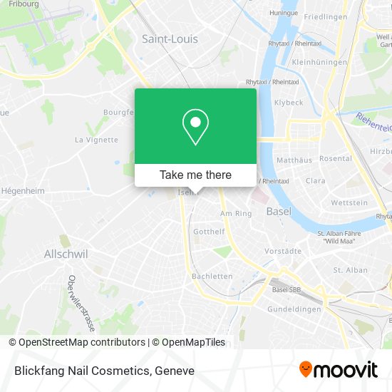 Blickfang Nail Cosmetics map