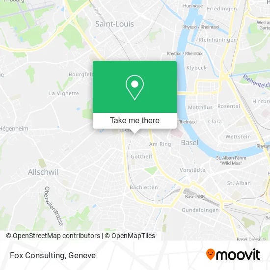 Fox Consulting map