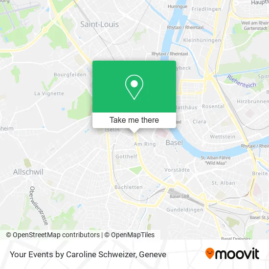 Your Events by Caroline Schweizer map