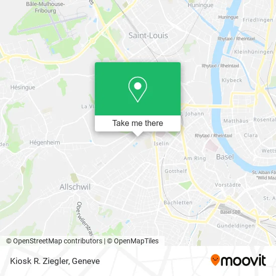 Kiosk R. Ziegler map