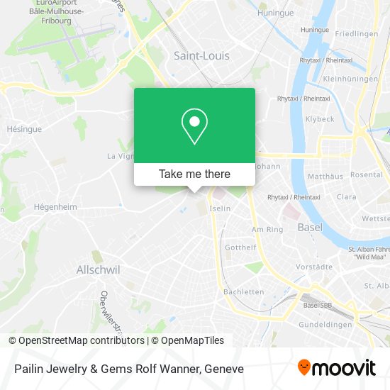 Pailin Jewelry & Gems Rolf Wanner map
