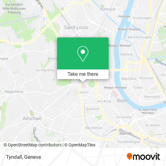 Tyndall map