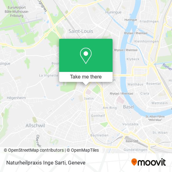 Naturheilpraxis Inge Sarti map