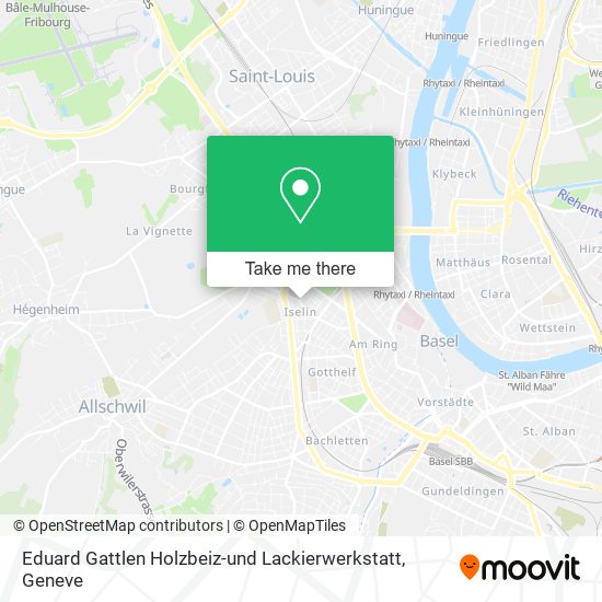 Eduard Gattlen Holzbeiz-und Lackierwerkstatt map