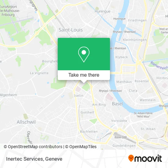 Inertec Services map