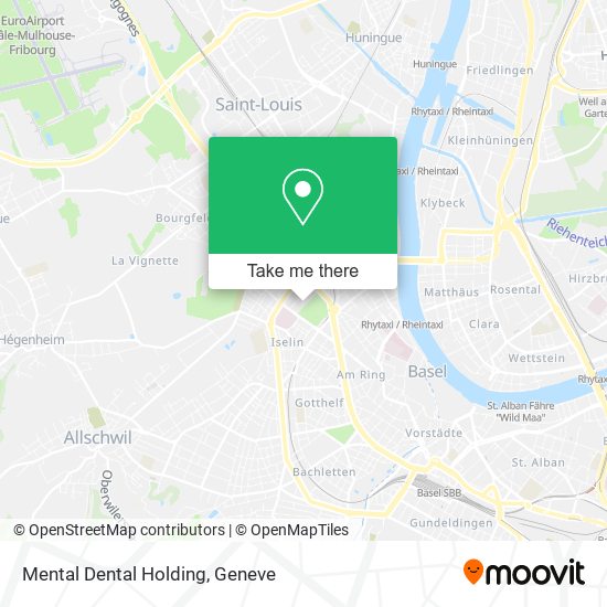 Mental Dental Holding map