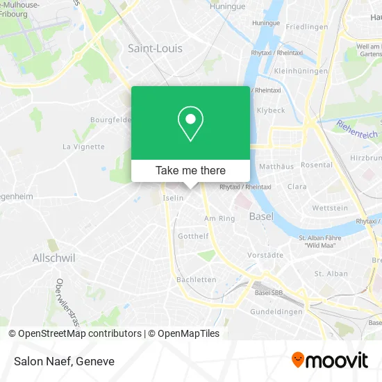 Salon Naef map