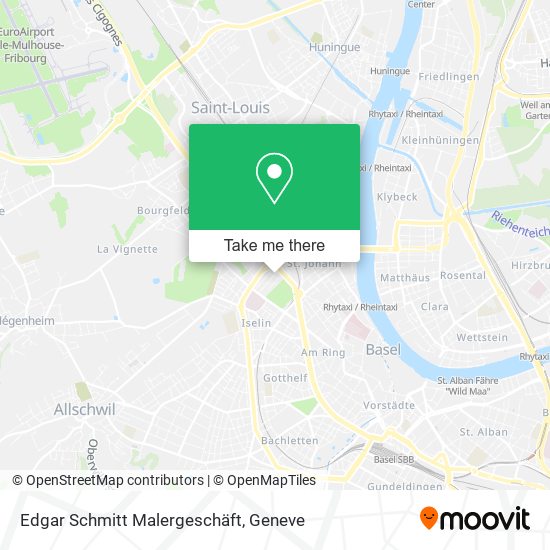 Edgar Schmitt Malergeschäft map