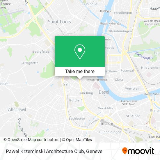 Pawel Krzeminski Architecture Club map